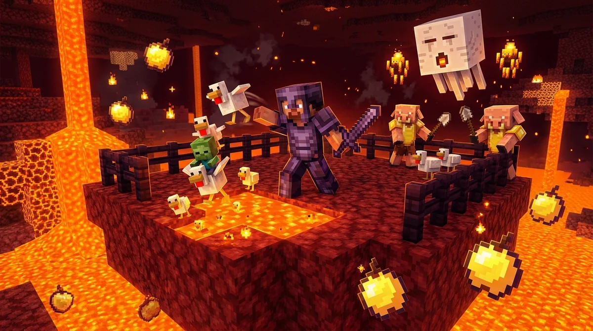 Minecraft (Lava Chicken)